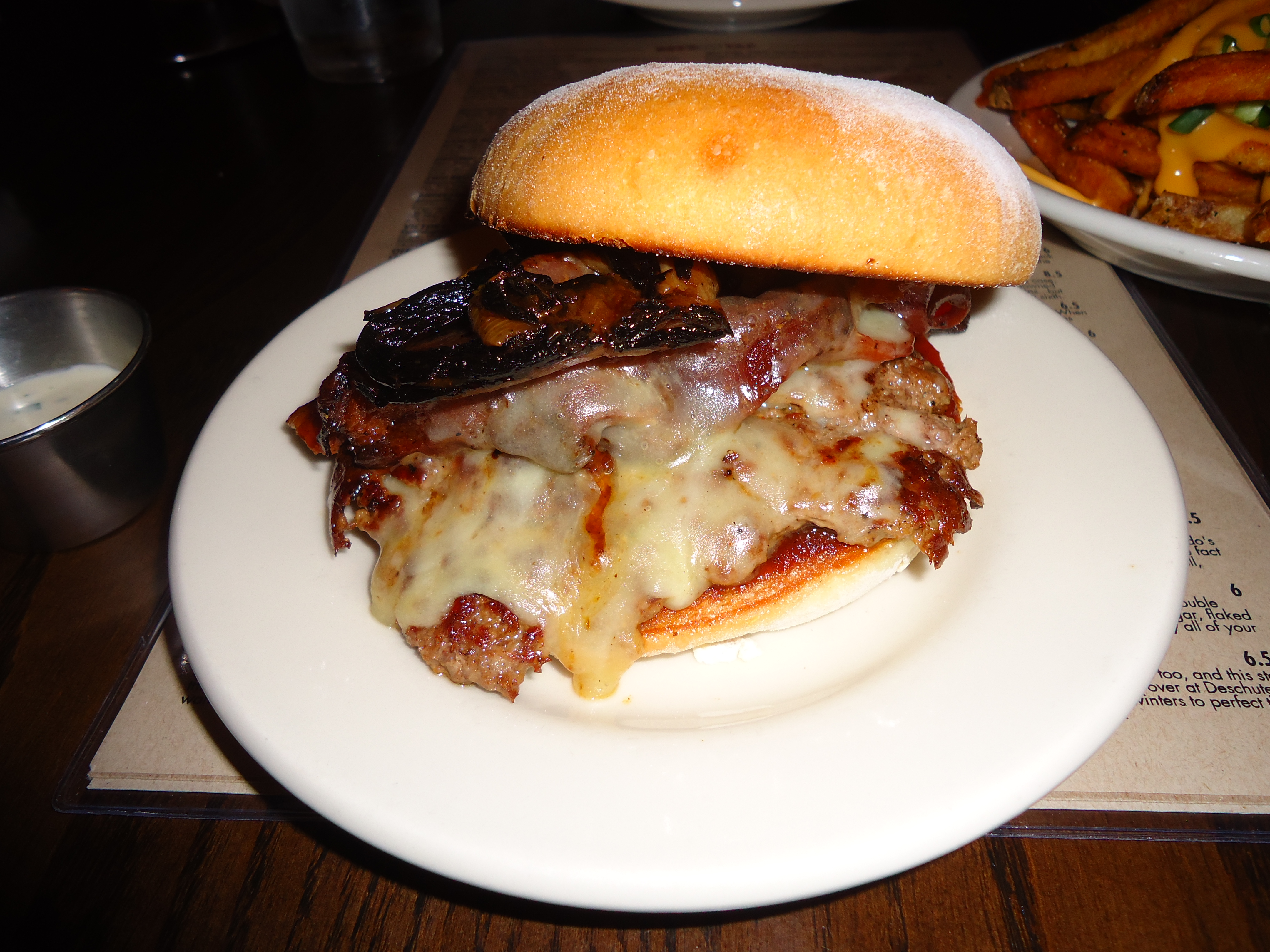 Bacon BBQ Burger recipe - Rufus Teague